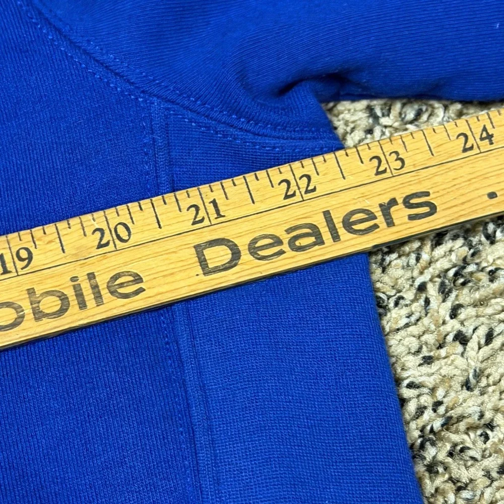 Polo Ralph Lauren Blue Full Zip Track Jacket Black Stripe Men's M Repaired‎